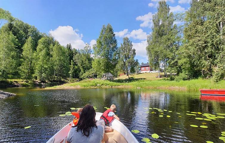 Ferienhaus für 8 Personen mit Garten in Drangedal