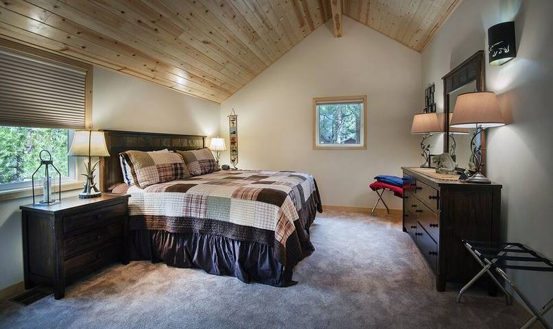 Log cabin for 8 people in Yosemite National Park