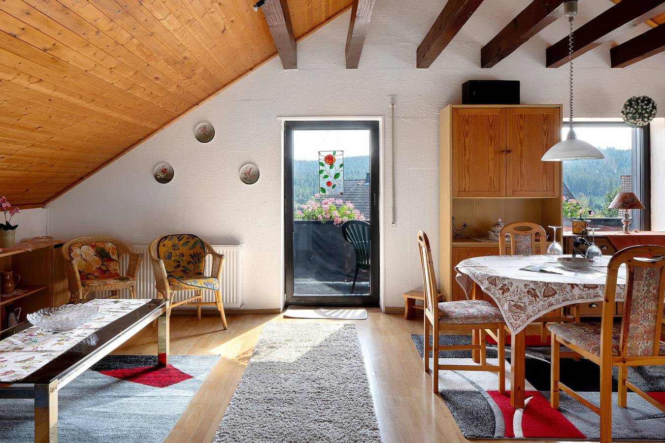 Appartamento intero, Appartamento 'Apartmenthaus Fister' con vista sul lago, giardino in comune e Wi-Fi in Schluchsee, Sudschwarzwald