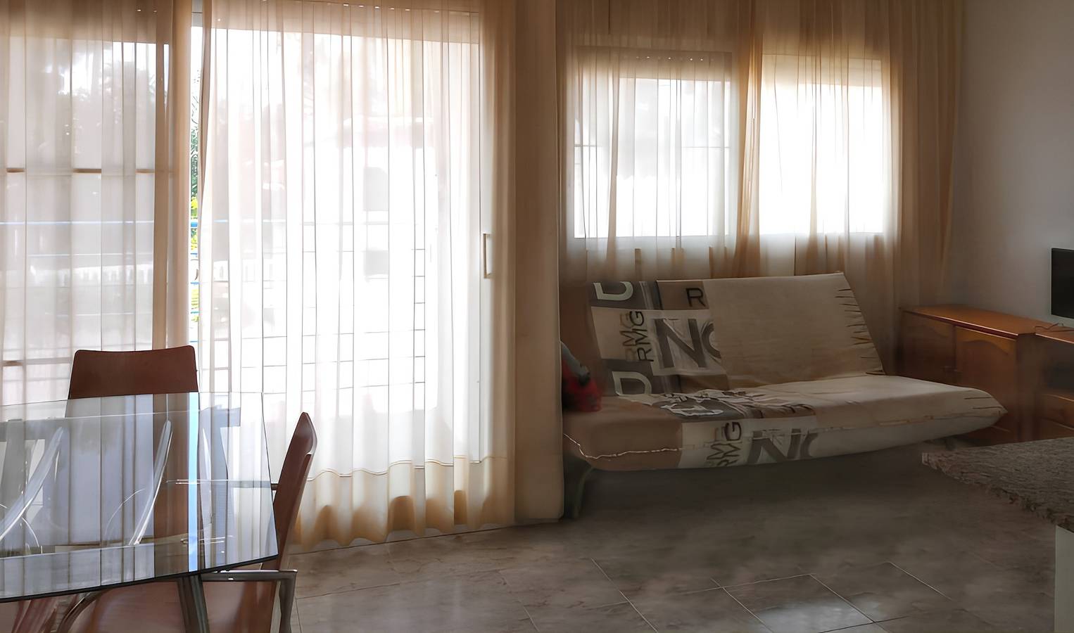 Ganze Wohnung, Gemütliches Apartment mit Meerblick in L'Eucaliptus - 40 m² in Amposta, Delta de l'Ebre