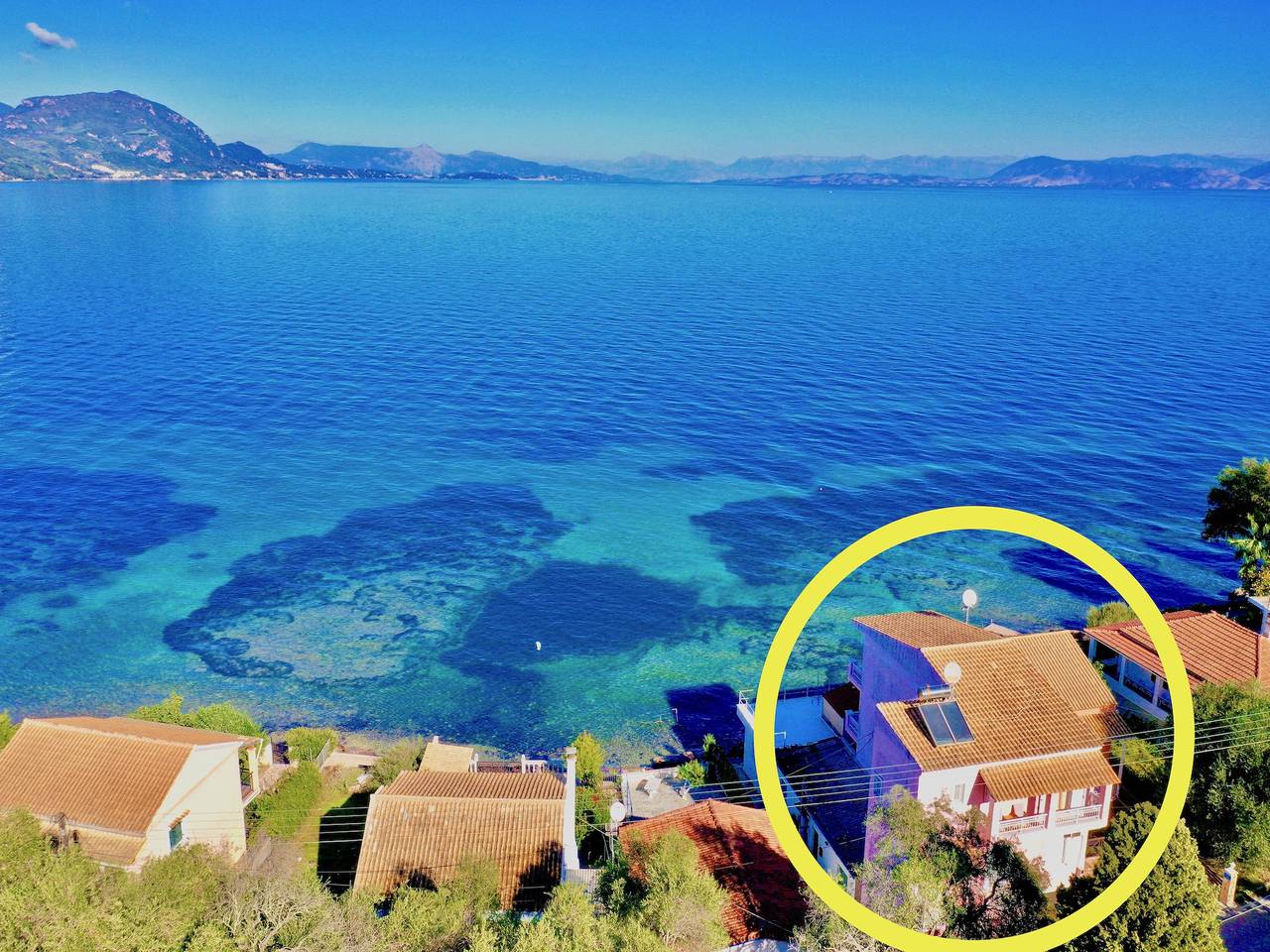 Ολόκληρο το διαμέρισμα, Διαμέρισμα διακοπών για 3 άτομα με μπαλκόνι in Ψαρά, Κέρκυρα