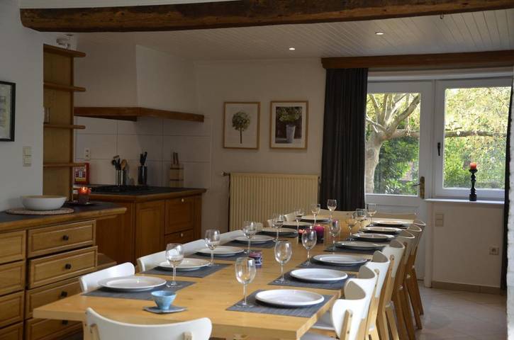 Location de vacances pour 15 personnes, avec jardin, animaux acceptés dans Lessive - 3