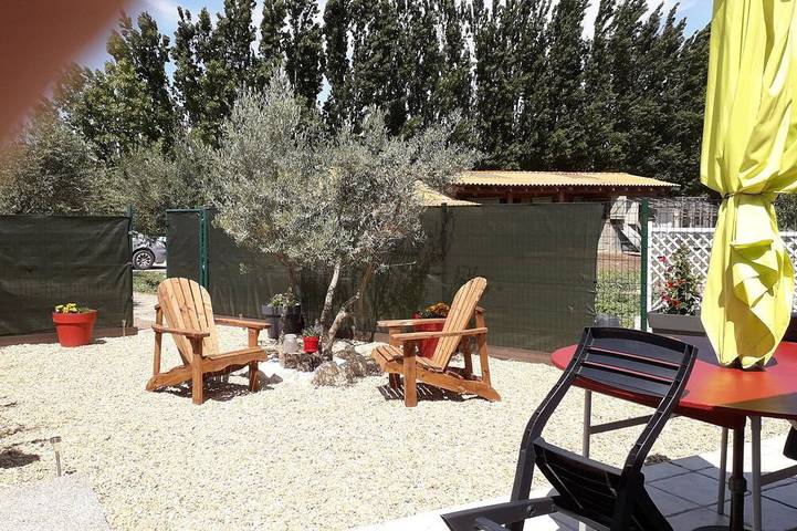 Appartement de vacances pour 2 personnes, avec jardin et terrasse