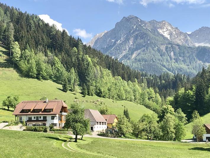 Bauernhof für 5 Personen, mit Balkon und Terrasse sowie Garten in Spital am Pyhrn