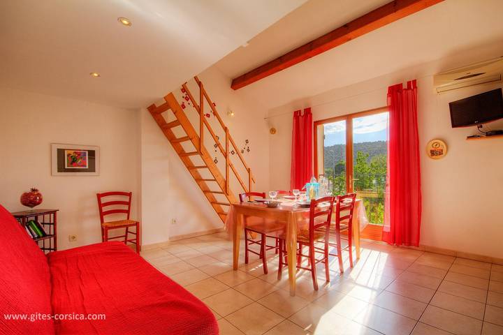Gîte pour 4 personnes, avec Terrasse et Vue à Oletta - 4
