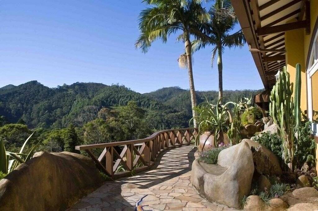 Ihr privater Frühling auf dem Berggipfel mit 360 Ansichten, atemberaubend in Nova Friburgo, Rio de Janeiro (Bundesstaat)