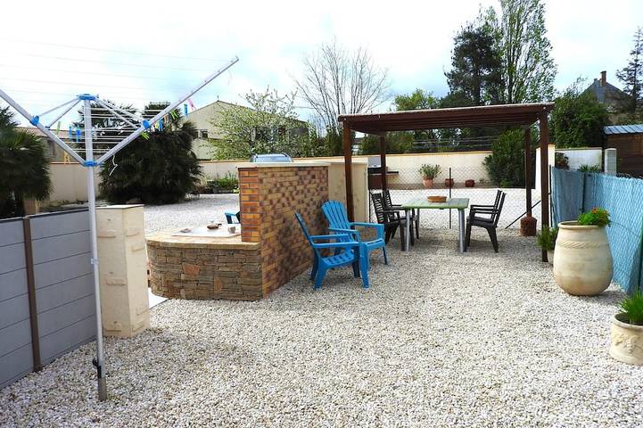 Location de vacances pour 4 personnes, avec jardin à Le Bernard