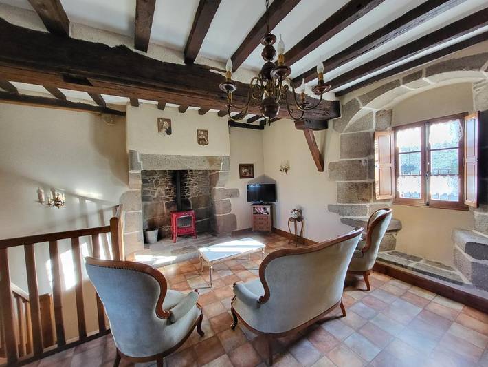 Location de vacances pour 4 personnes, avec jardin et vue à Baguer-Pican - 2
