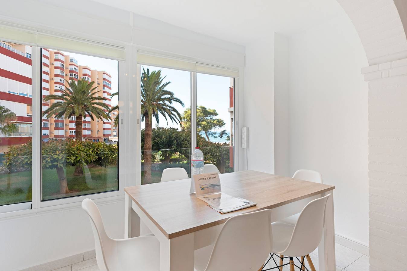 Apartamento entero, Apartamento "Sol Playa Torrox A55" con vistas al mar, piscina compartida y Wi-Fi in Torrox Costa, Torrox