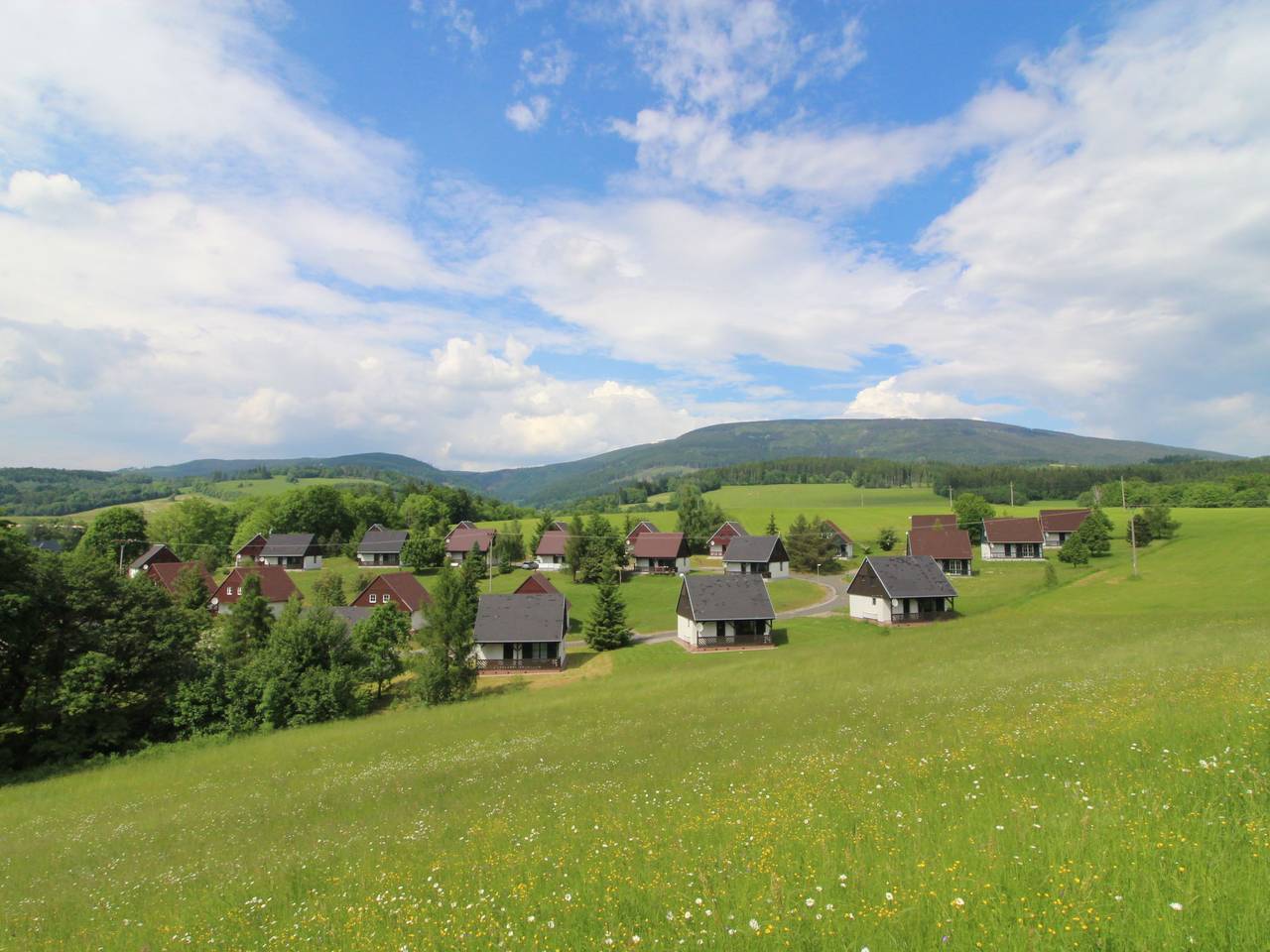 Holiday Hill in Černý Důl, Trautenau regio
