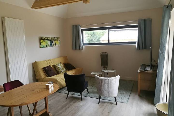 Maison de vacances pour 6 personnes, avec jardin à Pluneret