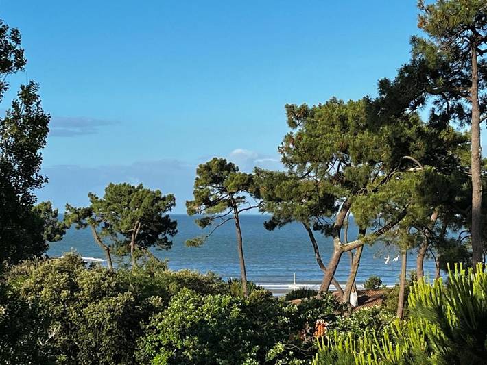 Gîte pour 3 personnes, avec Balcon ainsi que Terrasse et Vue dans Plage de Nauzan