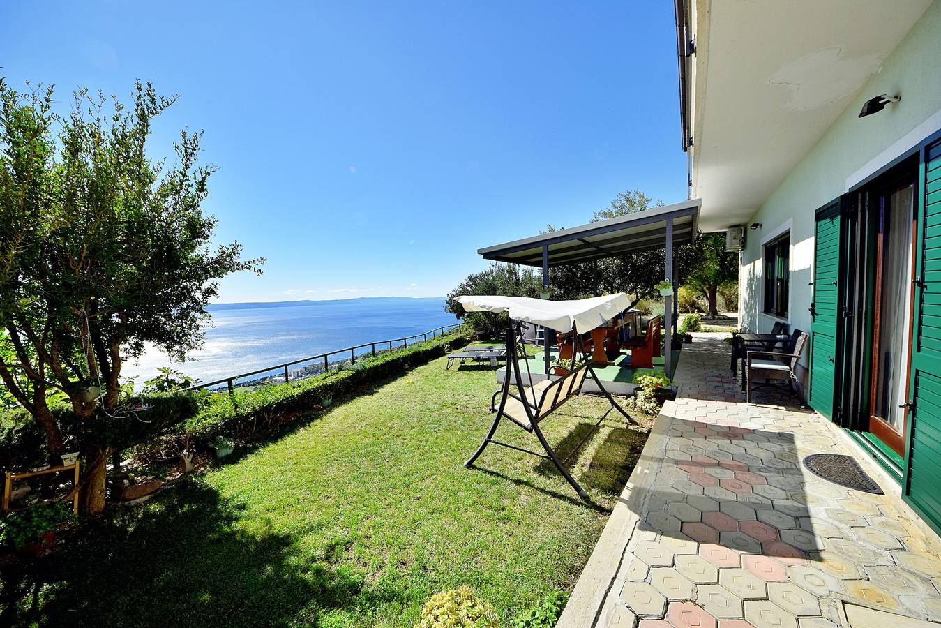 Holiday house Selak * large garden, terrace, sea view, free Wifi in Makarska, Rivera de Makarska
