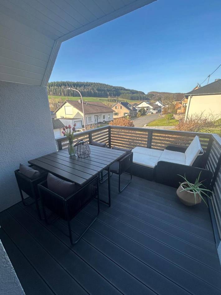 Ferienwohnung für 4 Personen, mit Balkon, mit Haustier
