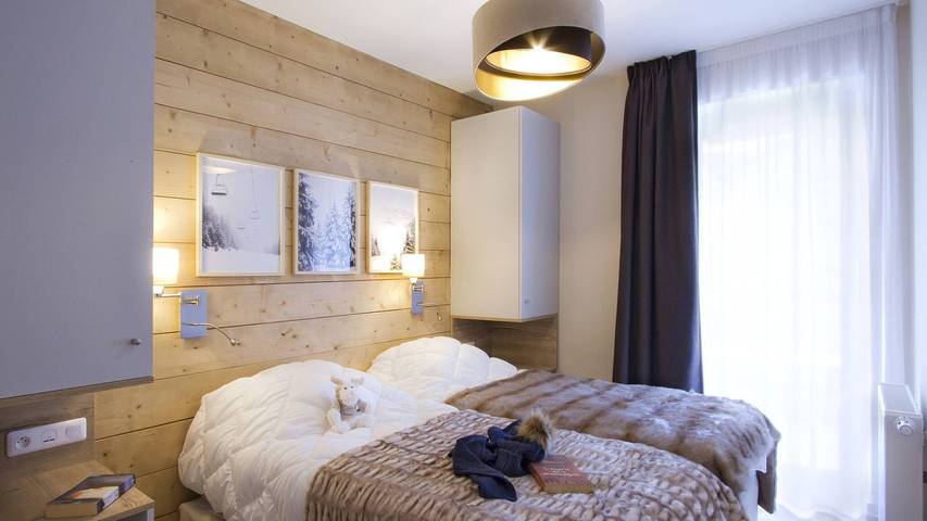 Chalet pour 9 personnes, avec balcon et piscine, animaux acceptés à Huez - 4