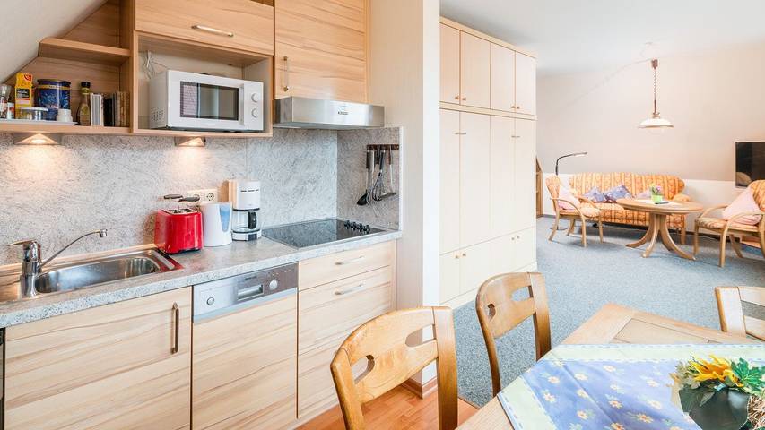 Ferienwohnung für 4 Personen, mit Balkon - 1