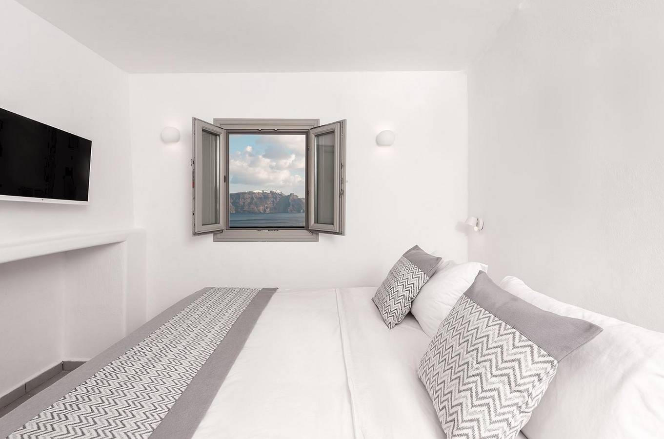 Villa für 2 Personen mit Terrasse in Oia, Santorin