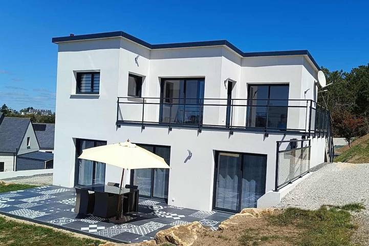 Location de vacances pour 4 personnes, avec jardin et balcon à Telgruc-sur-Mer