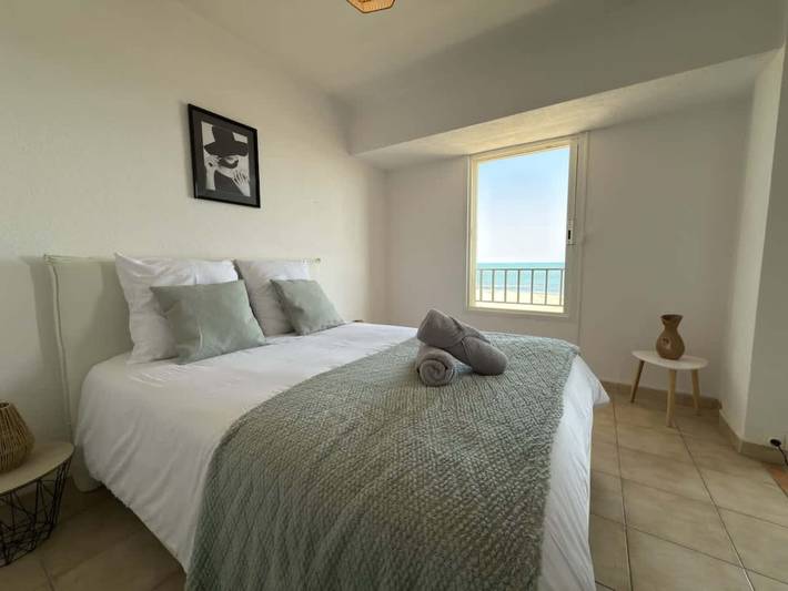 Gîte pour 2 personnes, avec balcon/terrasse, animaux acceptés dans Plage Centrale (Valras-Plage) - 4