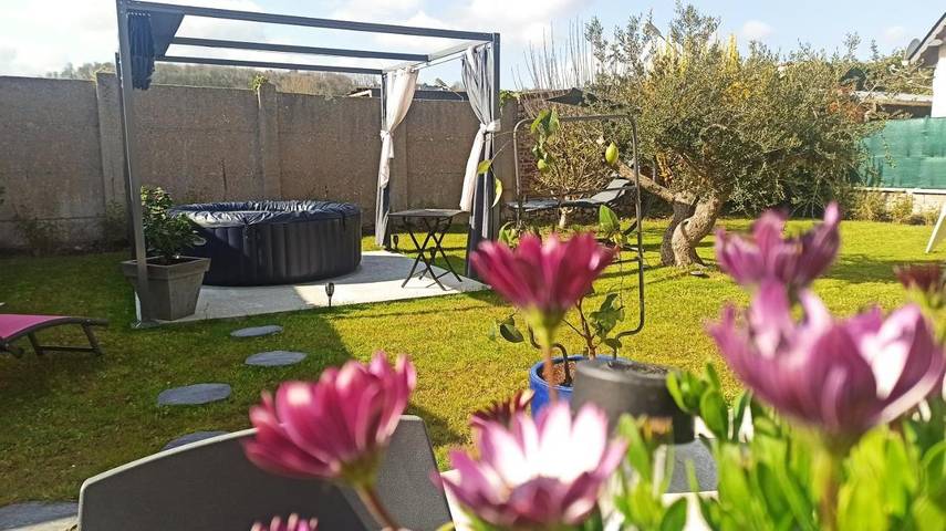 Chambre d’hôte pour 2 personnes, avec terrasse ainsi que jardin et jacuzzi à Fécamp - 2
