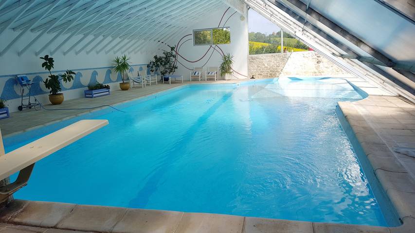 Maison de vacances pour 13 personnes, avec balcon et piscine dans le Gers - 2