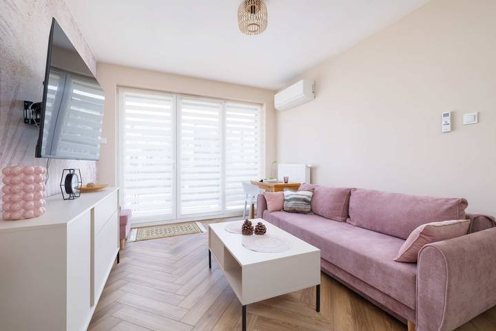 Apartament wakacyjny dla 4 osób, z Ogród w Gliwice