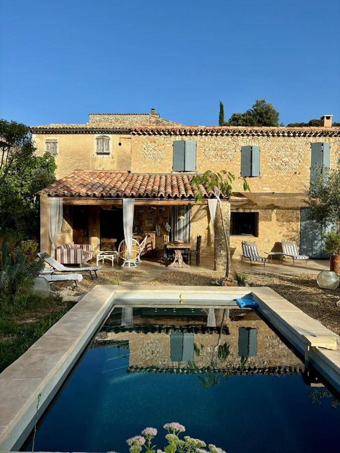 Maison de charme avec piscine in Simiane-la-Rotonde, Forcalquier und Umgebung
