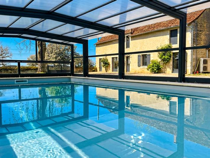 Renoviertes Haus im Herzen von Brenne mit beheiztem Pool in Pouligny-Saint-Pierre, Le Blanc und Umgebung