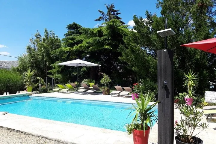 Maison de vacances pour 2 personnes, avec piscine et jardin - 1