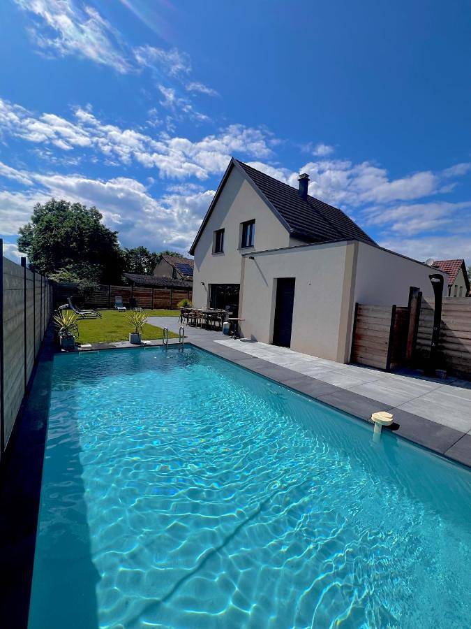 Location de vacances pour 13 personnes, avec jacuzzi ainsi que piscine et jardin, animaux acceptés dans Merxheim - 4