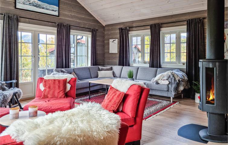Ferienhaus für 12 Personen mit Terrasse in Hovden, Bykle