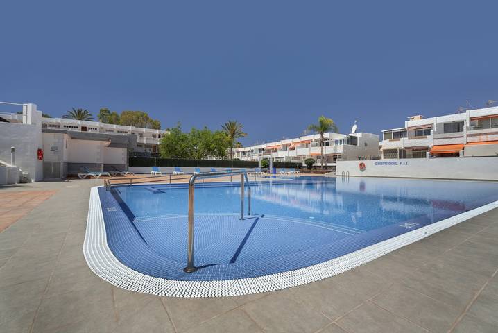 Hel enrumslägenhet, Studio för 2 Personer med trädgård in Costa del Silencio, Arona