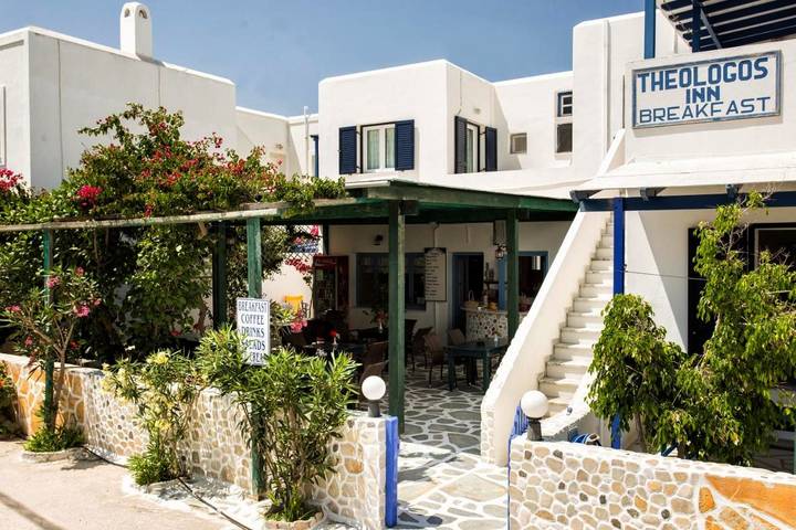 Maison d’hôte pour 3 personnes, avec vue et jardin dans Antiparos Ville
