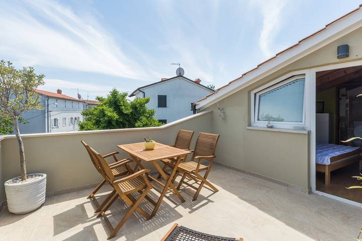 Ferienhaus für 3 Personen, mit Balkon/Terrasse, mit Haustier in Funtana - 4