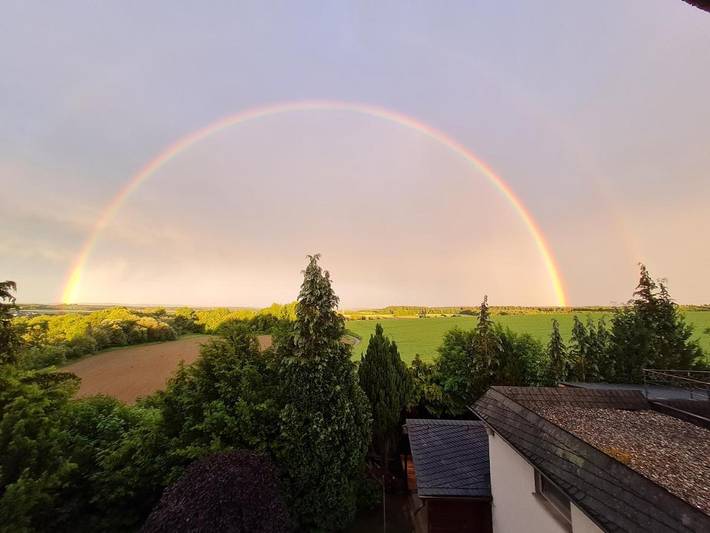 Ferienwohnung für 2 Personen, mit Balkon und Ausblick