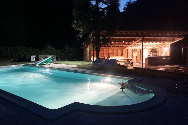 Maison de vacances pour 10 personnes, avec terrasse et jardin