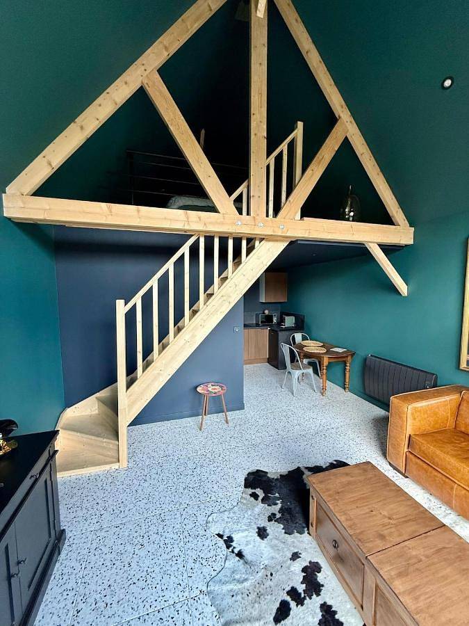 Gîte pour 2 personnes, avec terrasse ainsi que vue et jardin à Paluel - 3