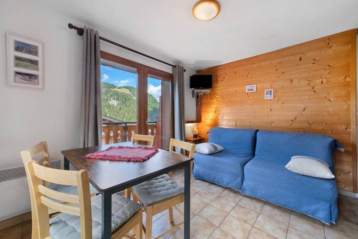 Ganze Wohnung, Appartement für 5 Personen in Châtel – nahe Pisten, Balkon, privater kostenloser Parkplatz in Châtel, Les Portes du Soleil
