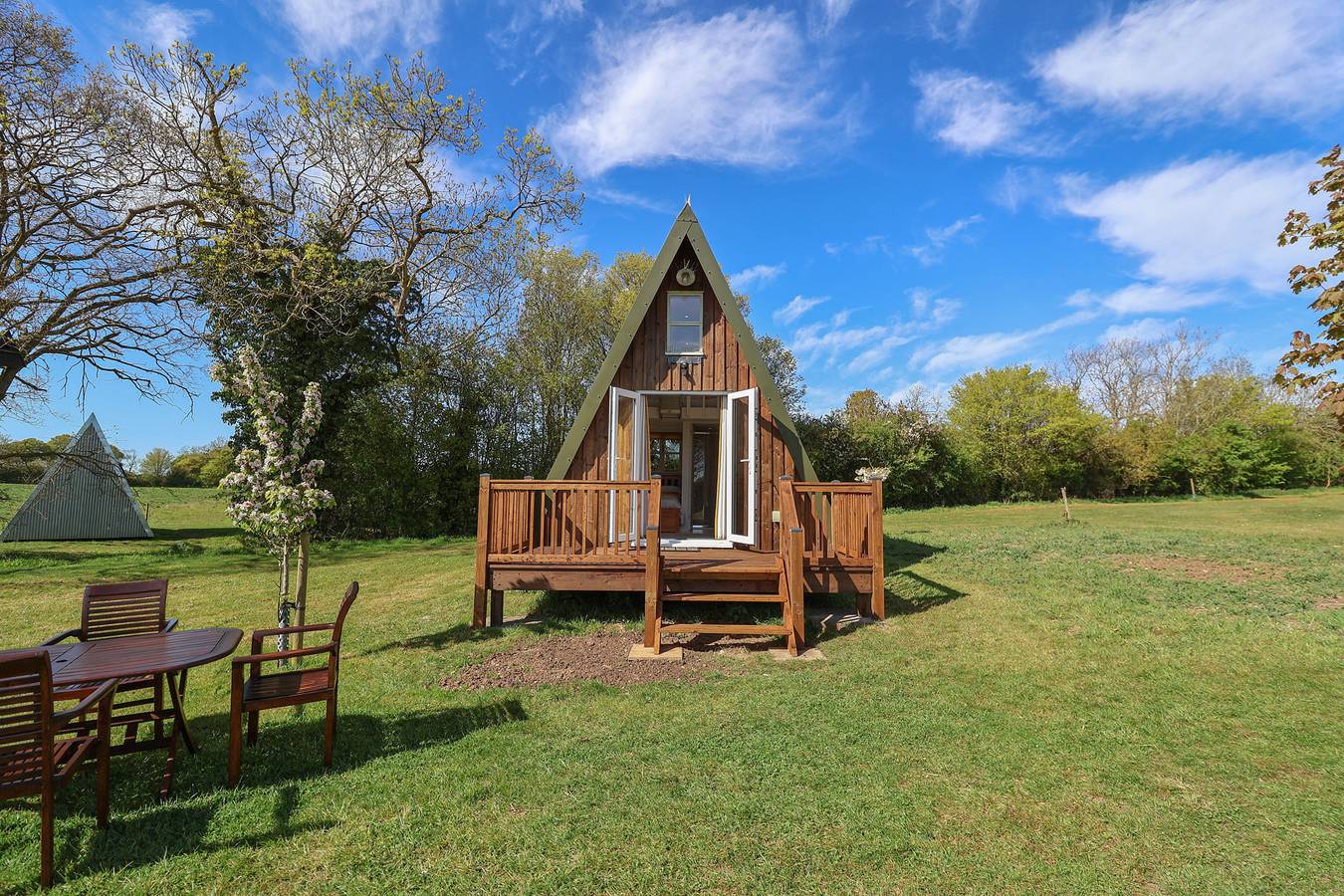 Hütte für 4 Personen mit Garten in Suffolk