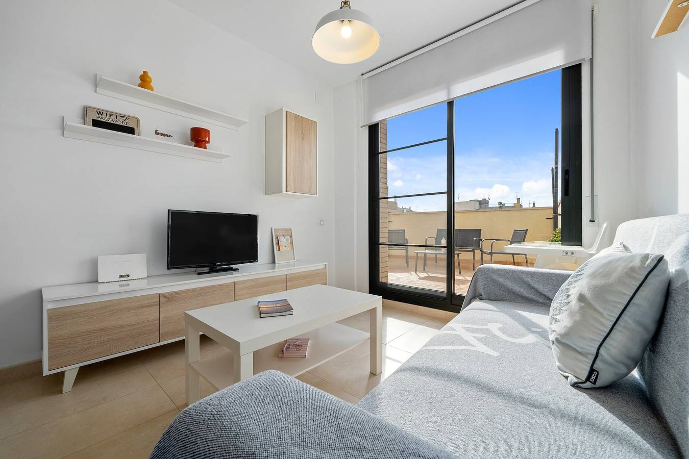 Appartement entier, Appartement de vacances "Ferran" avec terrasse privée, balcon et Wi-Fi in La Cava, Terres de l'Èbre