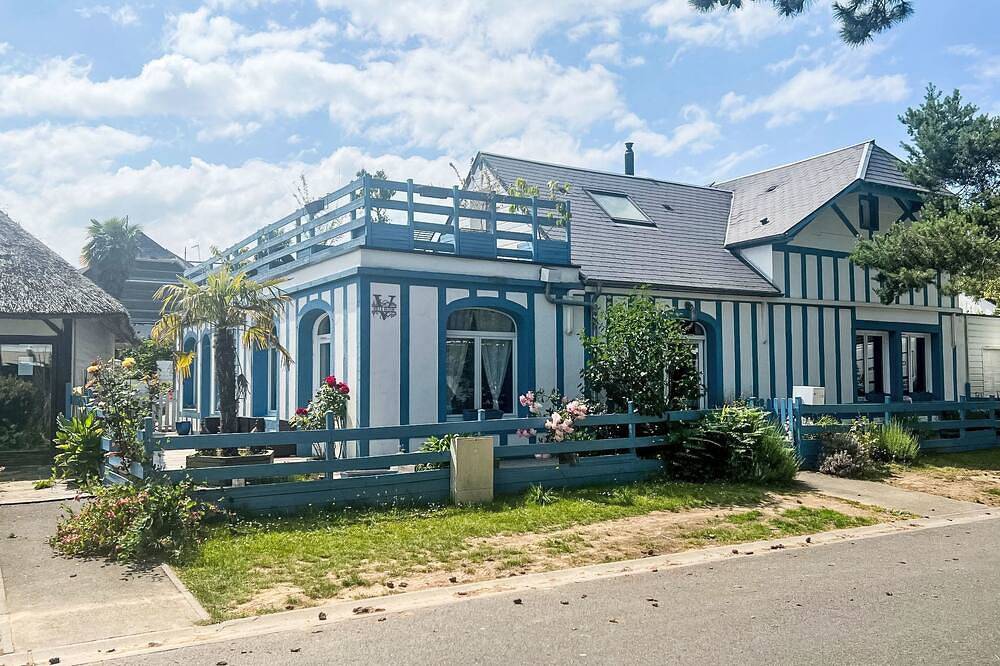 La Villa bleue in Merville-Franceville-Plage, Caen und Umgebung