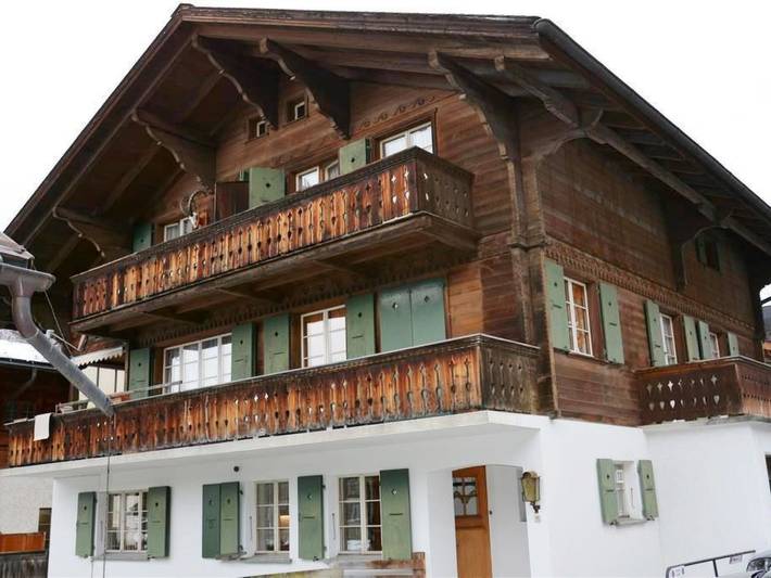 Chalet voor 3 personen, met Balkon in Gstaad