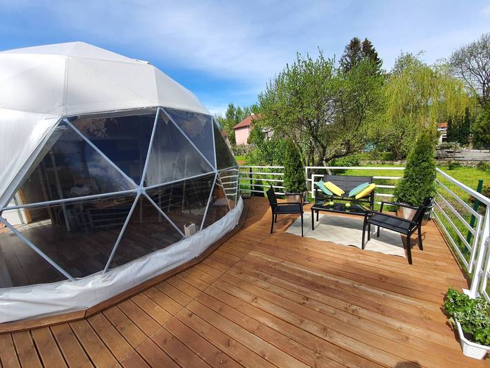 Camping für 2 Personen, mit Whirlpool und Garten sowie Sauna in Polen