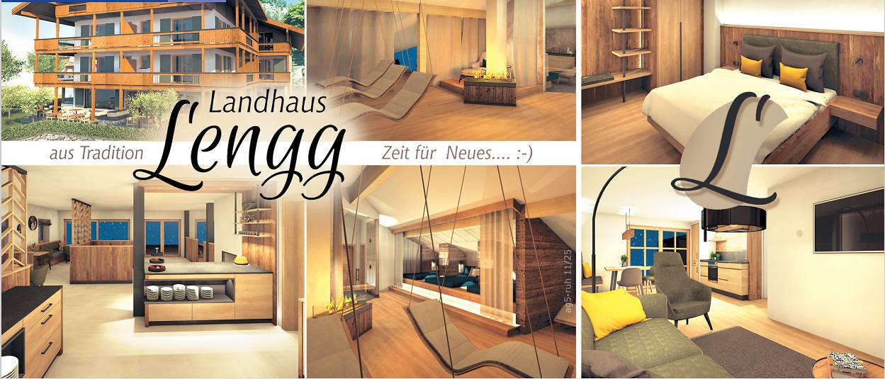 Ganze Ferienwohnung, Landhaus Lengg - (11) Familienzimmer mit Balkon im 2. Stock in Reit im Winkl, Bayerische Alpen