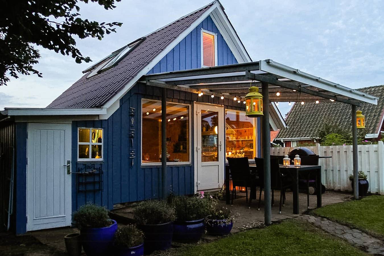 Schlafen unter den Sternen bei Brunsnæs Strand in Brunsnæs, Broager