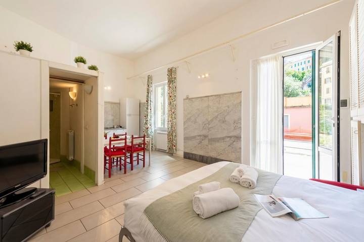 Vakantieappartement voor 2 personen, met Kinderzwembad in Genua