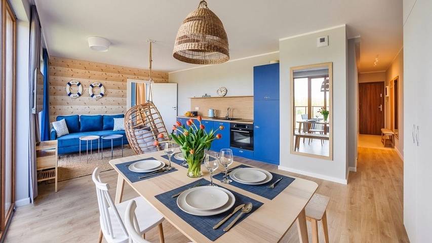 Appartement de vacances pour 4 personnes, avec piscine ainsi que sauna et terrasse, animaux acceptés - 1