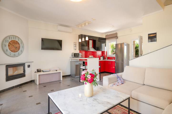 Villa für 3 Personen, mit Whirlpool und Sauna sowie Garten in Chalkidiki - 4