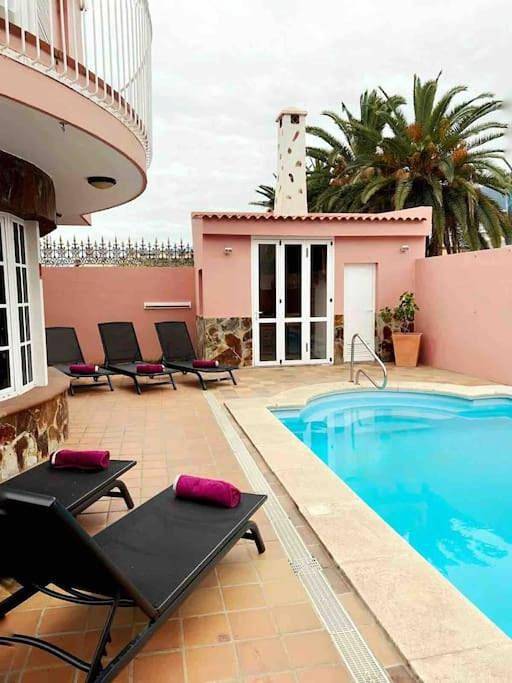 Casa rural para 8 personas, con jardín además de jacuzzi y piscina en Puerto de la Cruz - 2