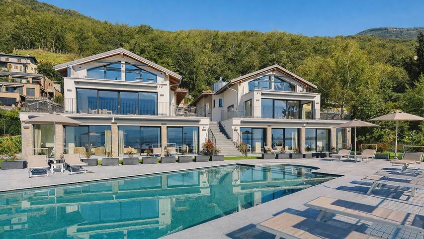 Hütte für 6 Personen, mit Garten und Pool sowie Balkon am Comer See - 3